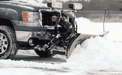 Town of Clay snow plowing